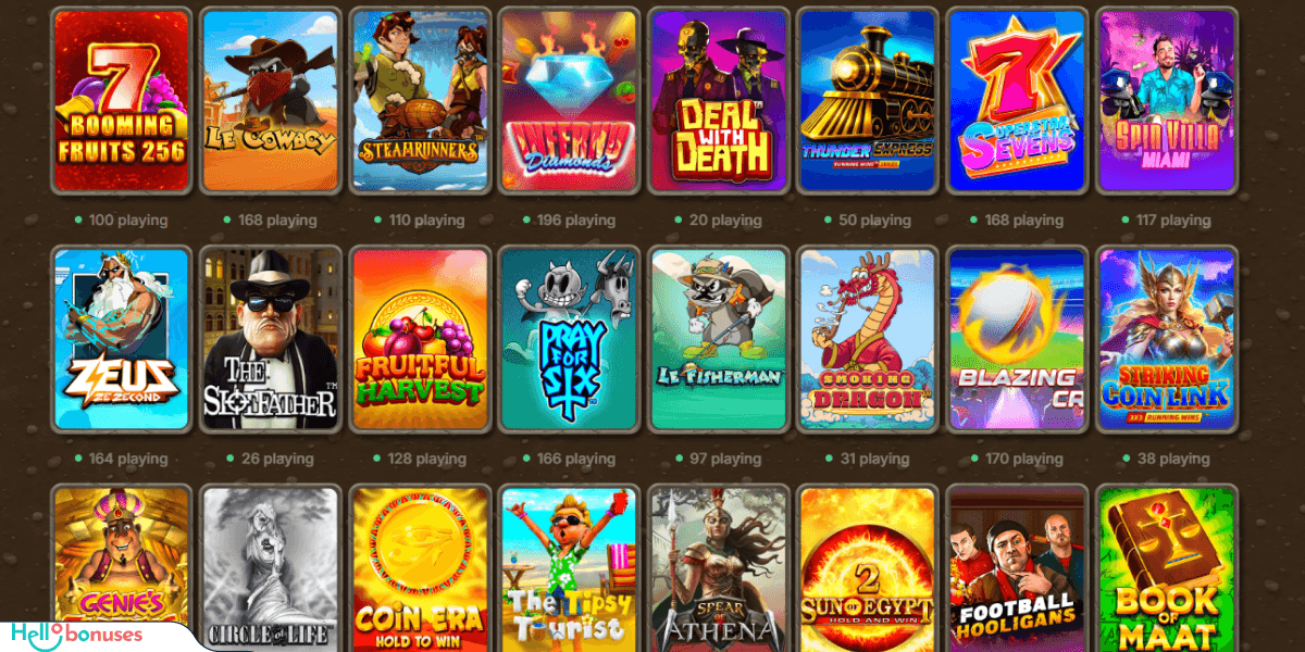 Zombillion Casino Games