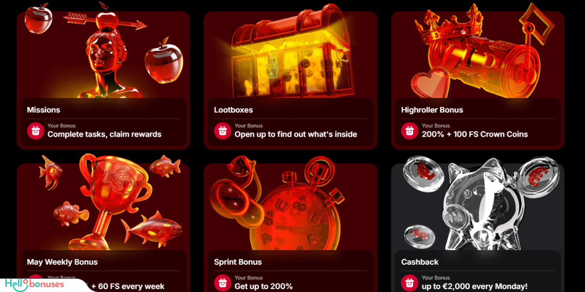 Bonos de Fieryplay Casino