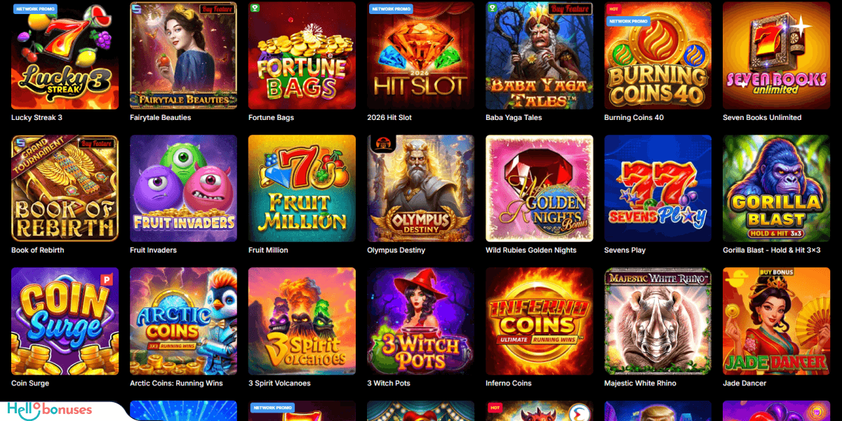 Juegos de Fieryplay Casino