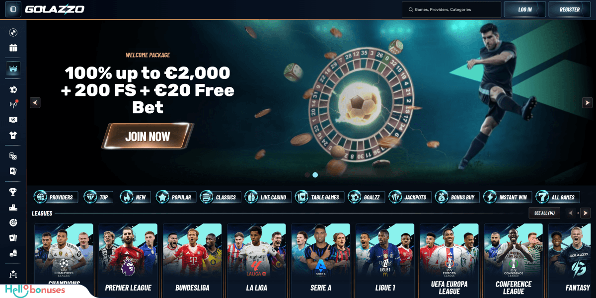Golazzo Casino Bewertung