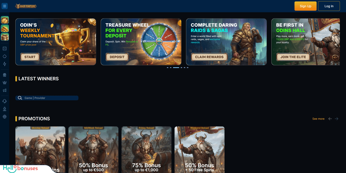 Odin Fortune Casino Review