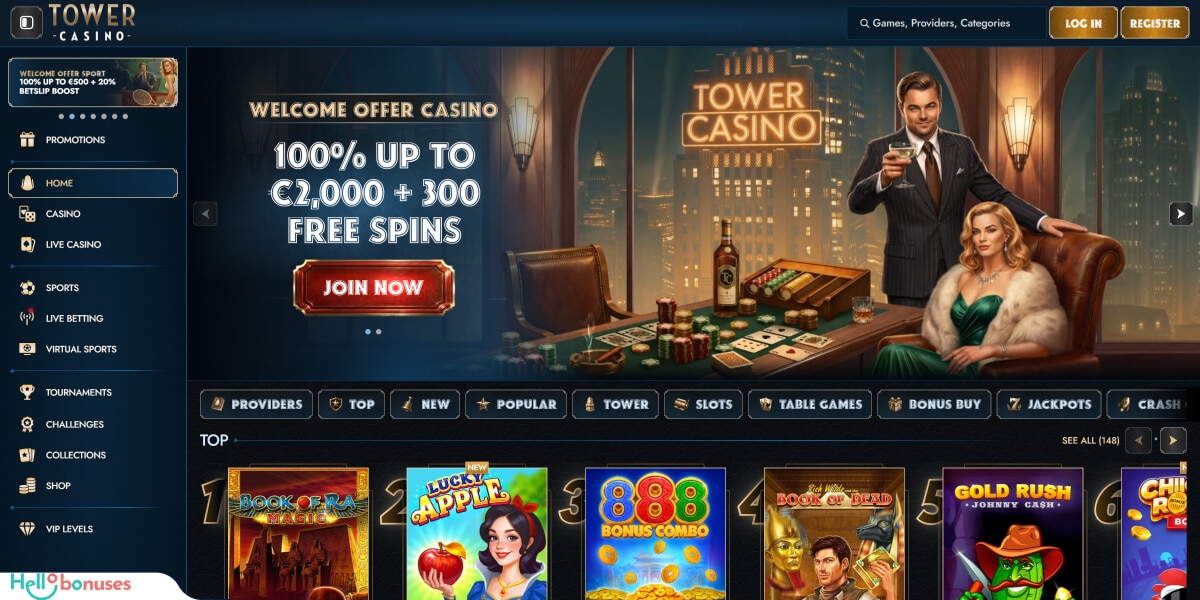 Recenze TowerCasino