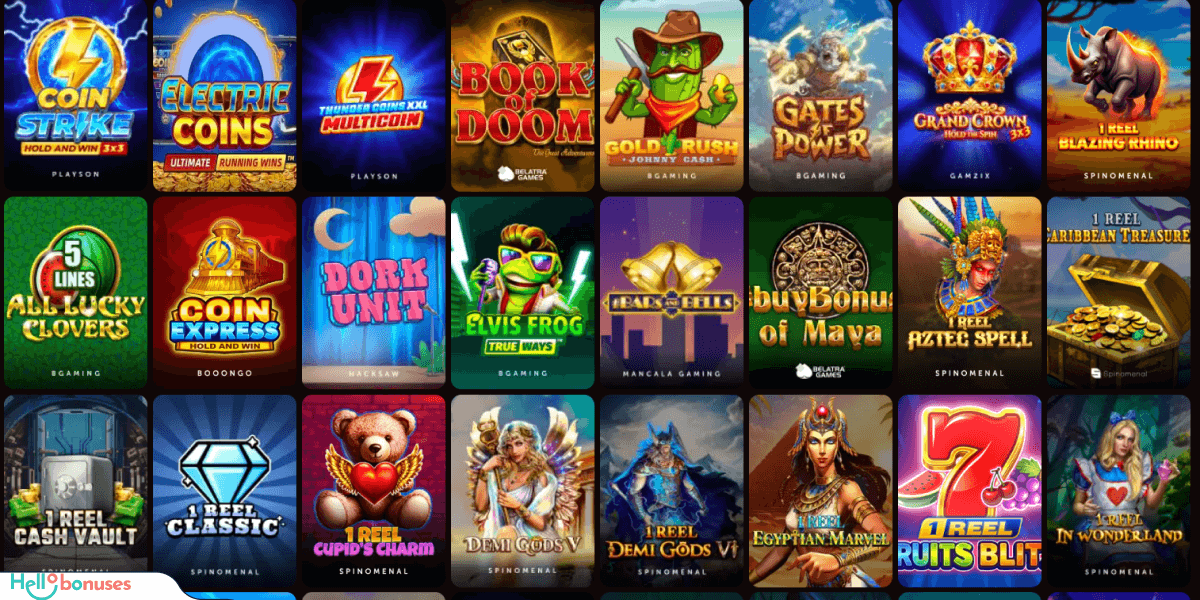 Wild Royal Casino Games