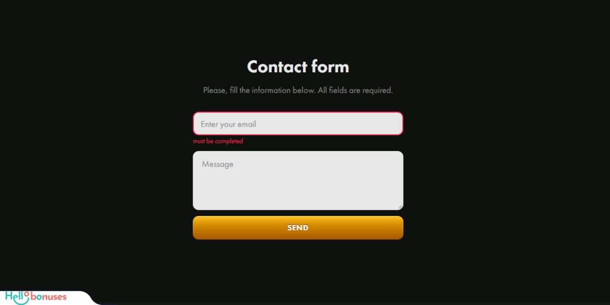 Wincrown Casino Support
