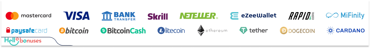 Wincrown Casino payment methods