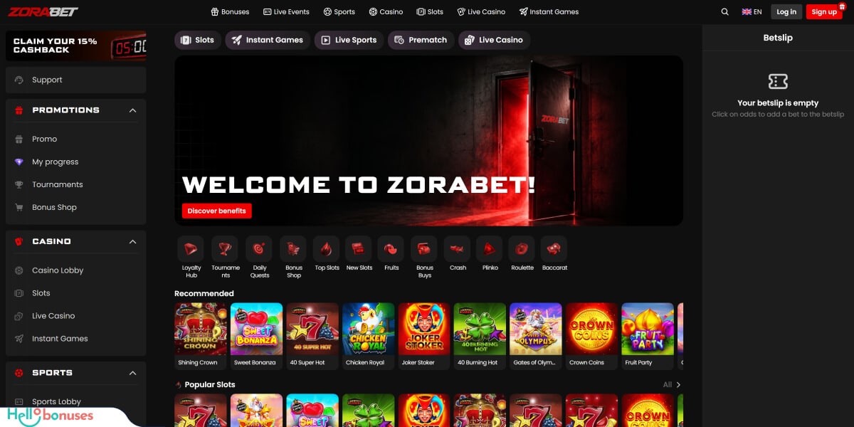 Zorabet Casino Review