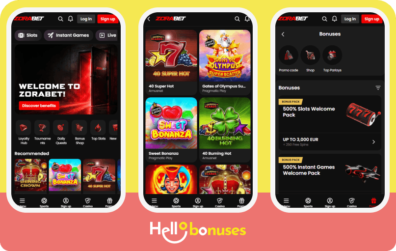 Zorabet Casino mobile