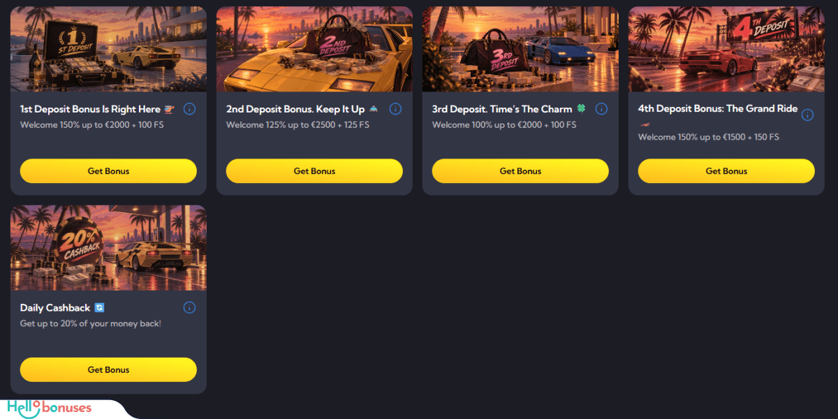 Lamba Bet Casino Bonuses