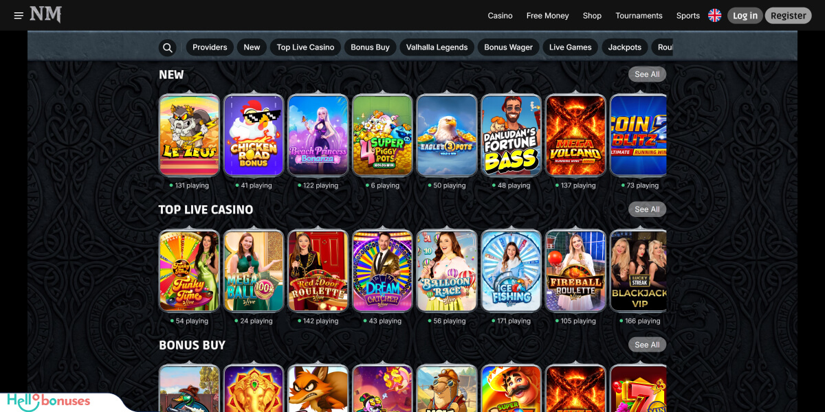 NorseMania Casino Review