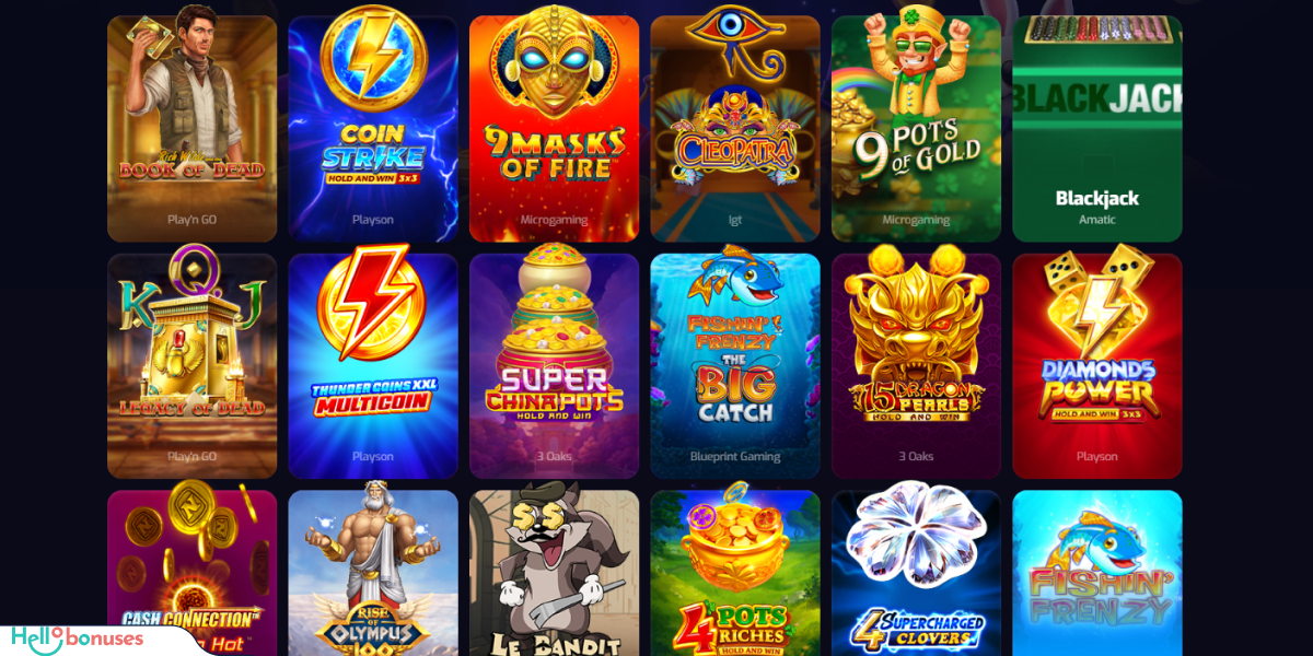 Trixino Casino Games